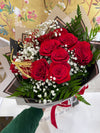 A DOZEN ROSES FOR GRADUATION